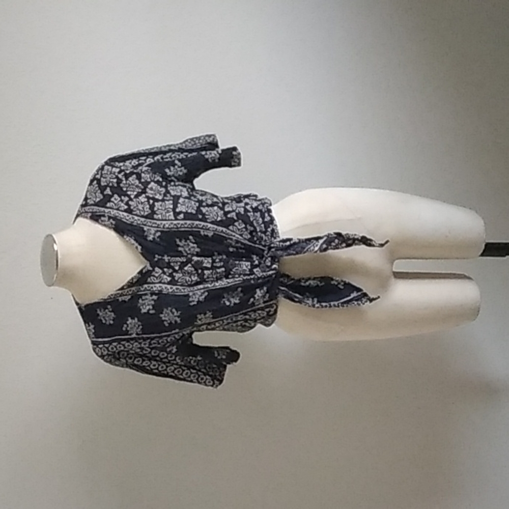 Vtg 90s First Option rayon top.szM